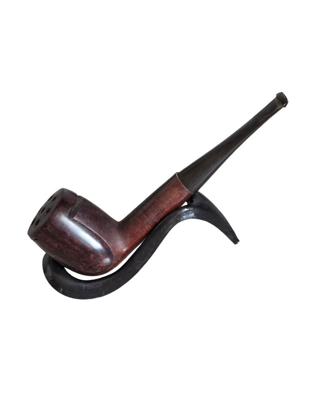 Algerian Briar Billiard Sparkproof Weatherproof Tobacco Smoking Stem Pipe